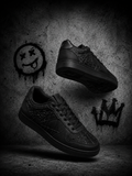 Silent Black Web Sneaker